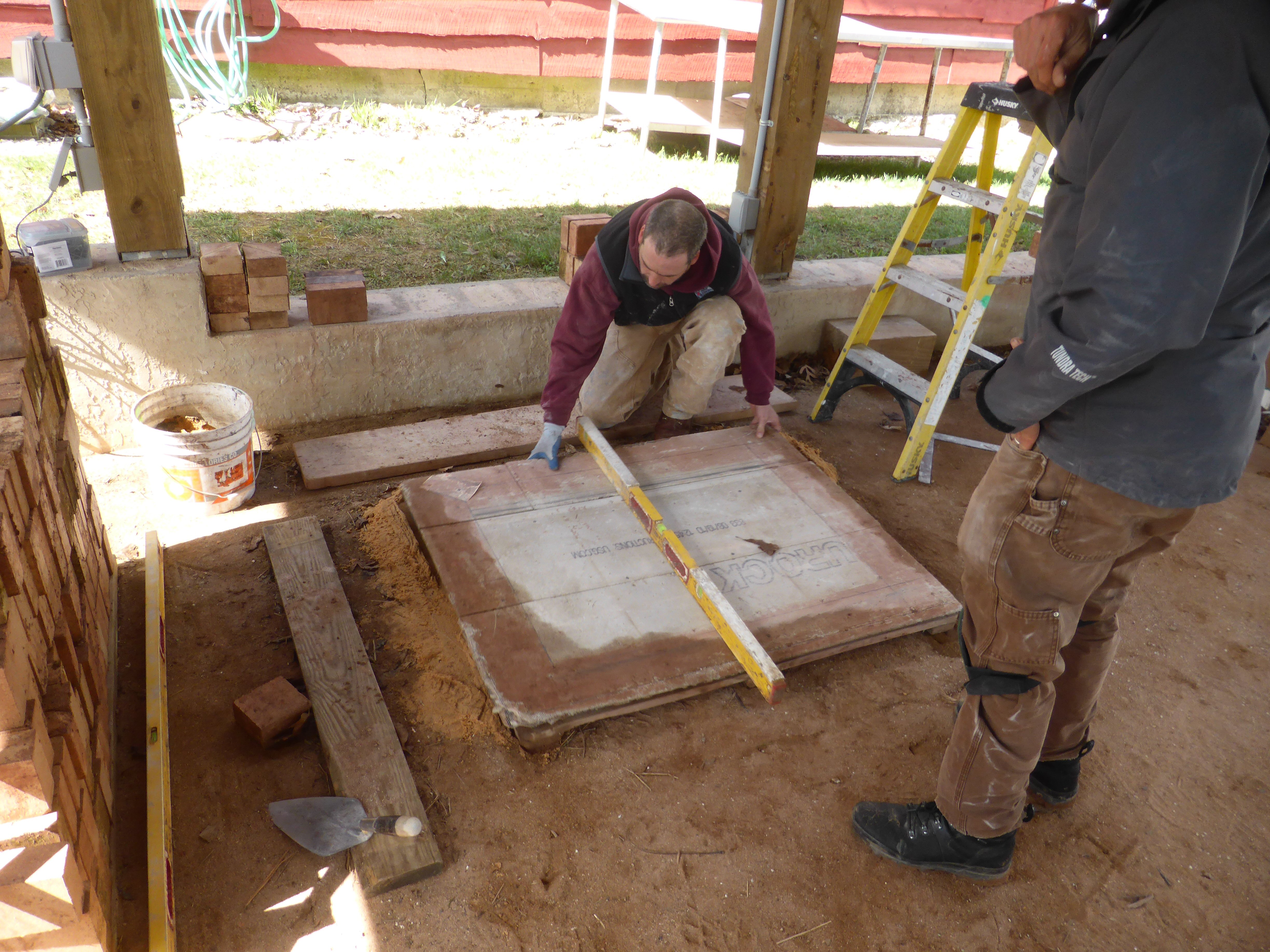 MHA Masonry Heater testing