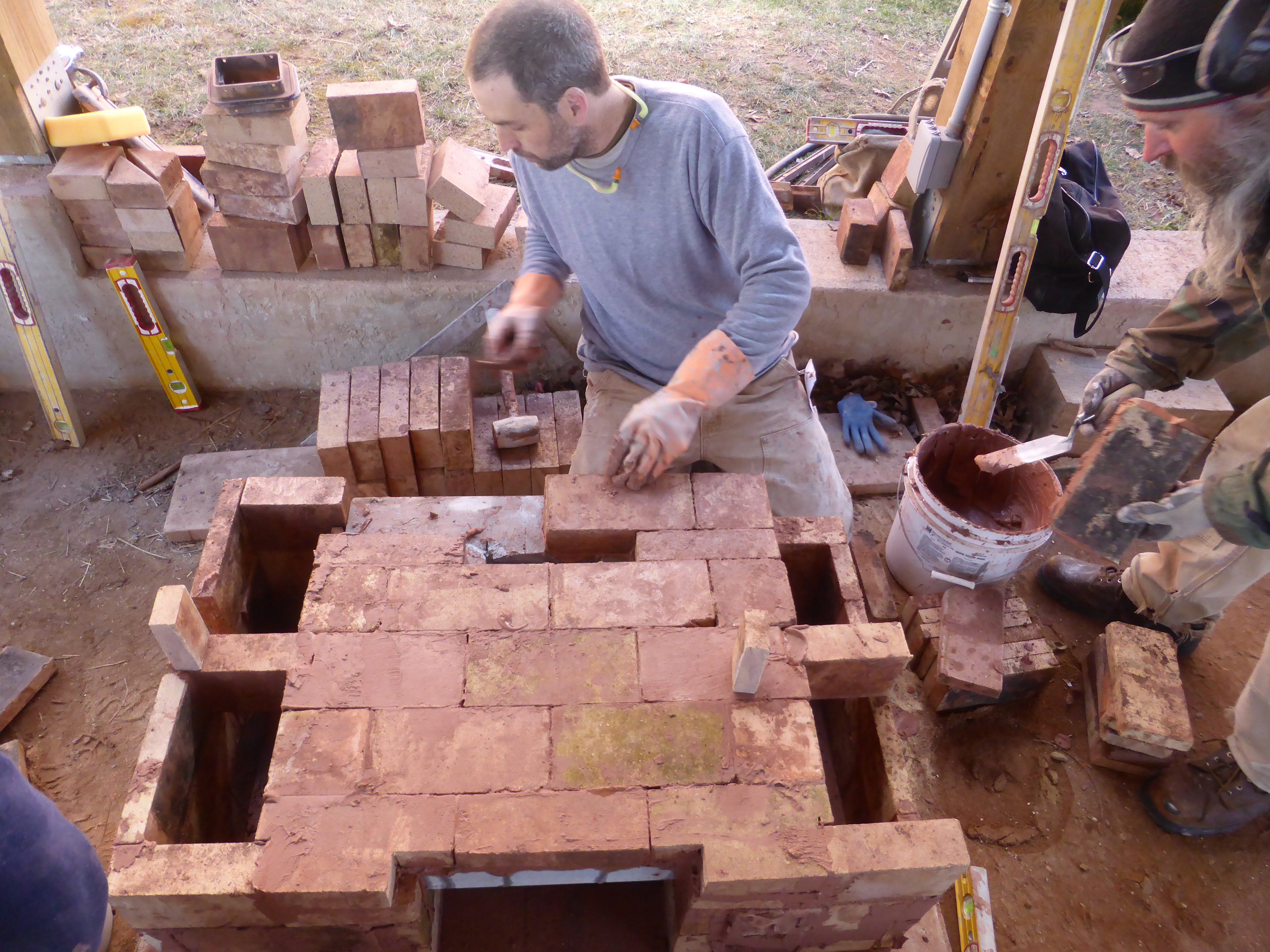 MHA Masonry Heater testing