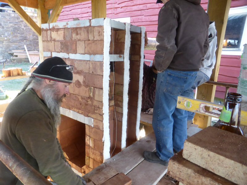 MHA Masonry Heater testing