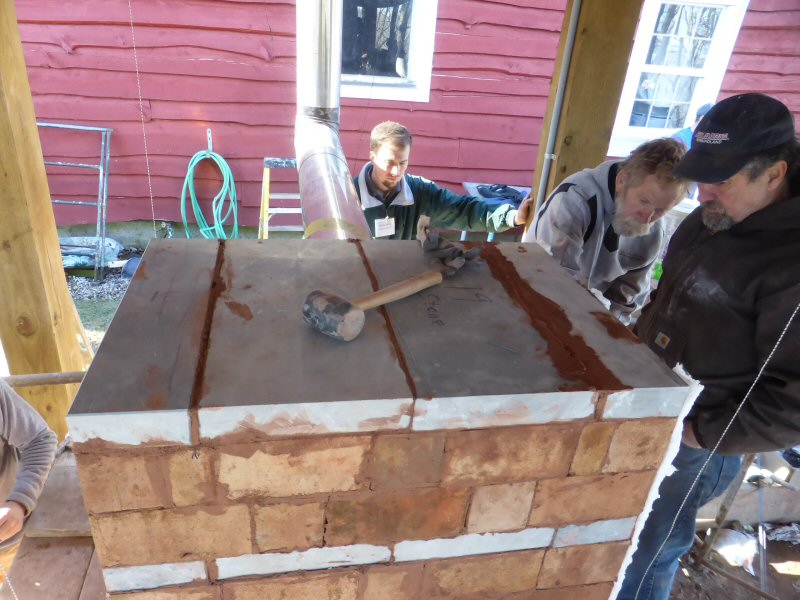 MHA Masonry Heater testing