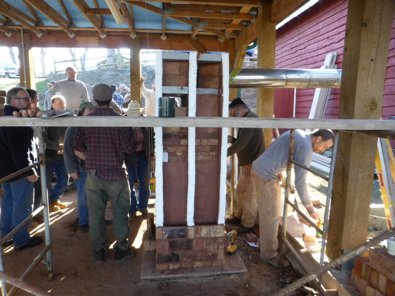 MHA Masonry Heater testing