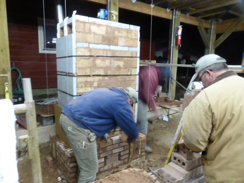 MHA Masonry Heater testing