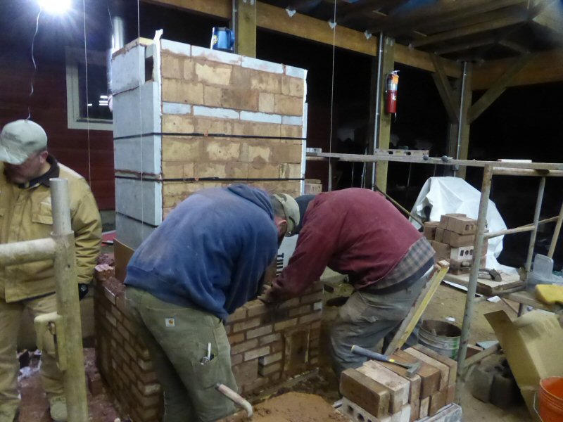 MHA Masonry Heater testing