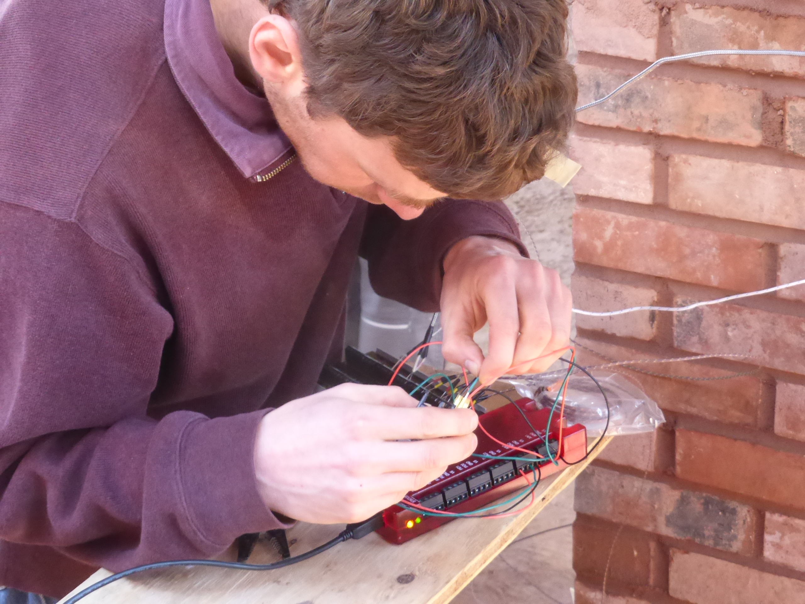 MHA Masonry Heater testing