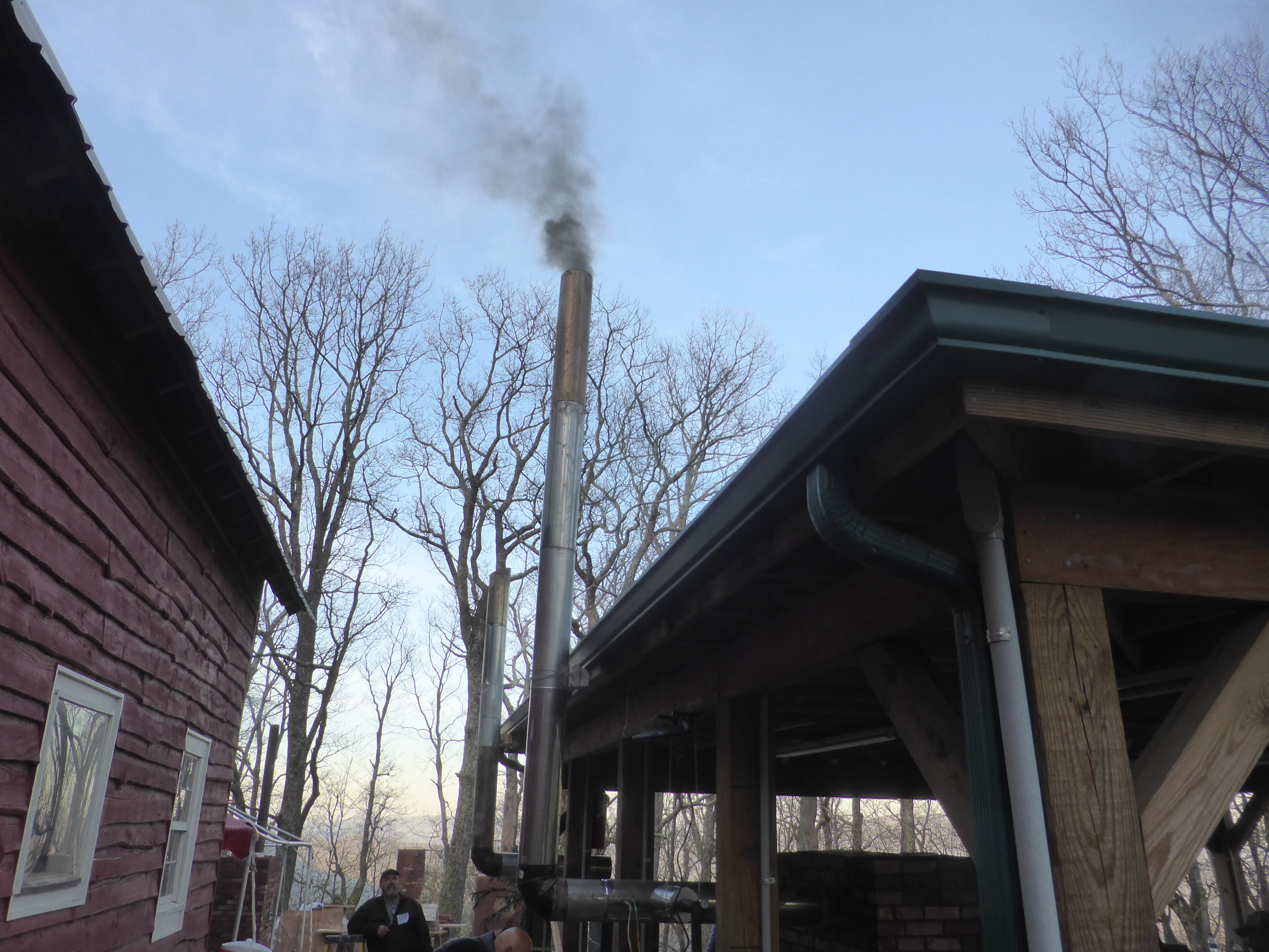 MHA Masonry Heater testing