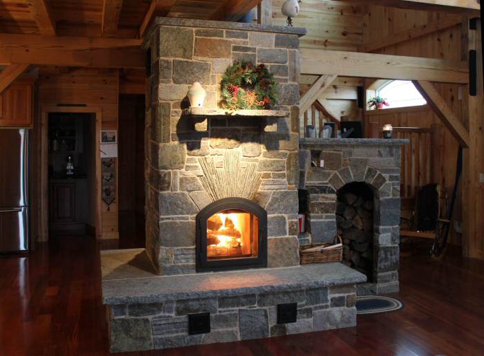 Masonry heater by Dale Demary