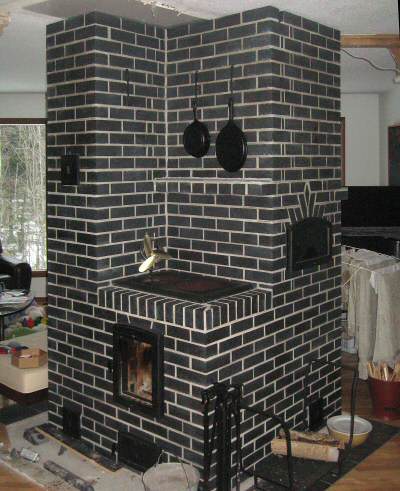 Masonry heater by Derek Lucchese